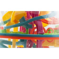 INTELIGENTNA KULA LABIRYNT 3D - 138 PRZESZKÓD ROZRYWKA