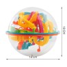 INTELIGENTNA KULA LABIRYNT 3D - 138 PRZESZKÓD ROZRYWKA