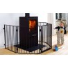 BRAMKA DO KOMINKA BASIC BK-2961 - SOLIDNA OCHRONA