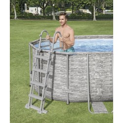 DRABINKA DO BASENU 122CM - WYGODNY DOSTĘP DO WODY