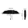 PARASOL SKŁADANY 110CM - KOMPAKTOWY I WYTRZYMAŁY