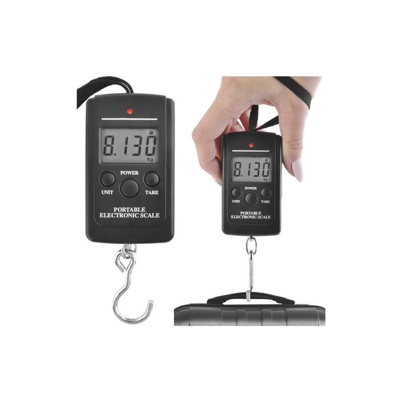 WAGA BAGAŻOWA LED 40KG - KOMPAKTOWA I PRECYZYJNA