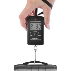 WAGA BAGAŻOWA LED 40KG - KOMPAKTOWA I PRECYZYJNA
