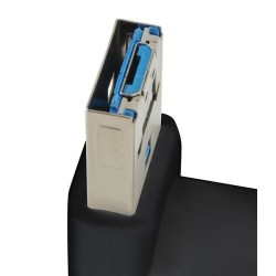 WENTYLATOR MICRO USB CZARNY - PRZENOŚNY I WYDAJNY