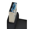 WENTYLATOR MICRO USB CZARNY - PRZENOŚNY I WYDAJNY