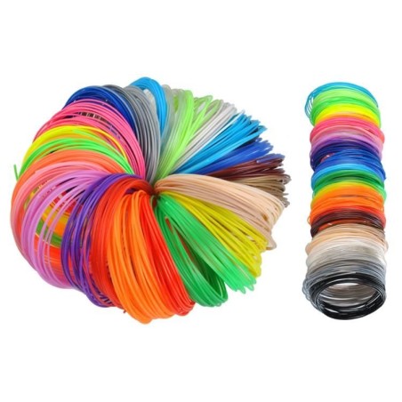 FILAMENTY PLA 3D ZESTAW 30SZT. X 5M - UNIWERSALNE