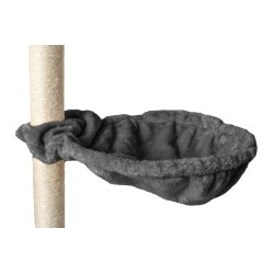 DRZEWKO DLA KOTA 138CM SZARE - ZABAWA I WYGODA
