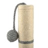 DRAPAK DLA KOTA SŁUPEK 45CM SZARY - STABILNY