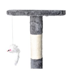 DRZEWKO DLA KOTA 118CM SZARE - IDEALNE DLA PUPILA