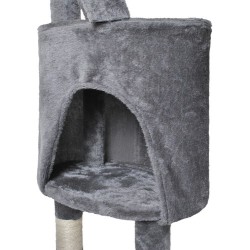 DRZEWKO DLA KOTA 118CM SZARE - IDEALNE DLA PUPILA