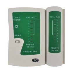 TESTER KABLI ZESTAW SIECIOWY 6W1 - KOMPLETNY