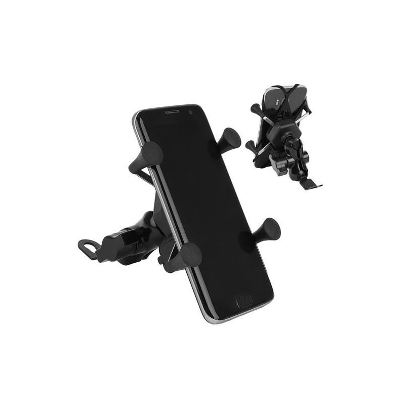 UCHWYT NA TELEFON DO MOTOCYKLA Z ŁADOWARKĄ - PRAKTYCZNY