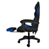 FOTEL GAMINGOWY CZARNO-NIEBIESKI DUNMOON - KOMFORT I DESIGN