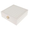 KUFEREK NA BIŻUTERIĘ BIAŁY BEAUTYLUSH - ELEGANCKI ORGANIZER