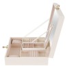 KUFEREK NA BIŻUTERIĘ BIAŁY BEAUTYLUSH - ELEGANCKI ORGANIZER