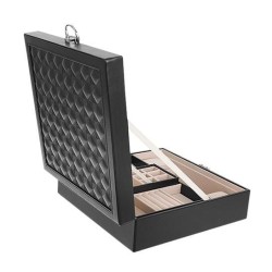 KUFEREK NA BIŻUTERIĘ CZARNY BEAUTYLUSH - PRAKTYCZNY I STYLOWY