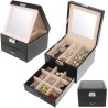 KUFEREK NA BIŻUTERIĘ CZARNY BEAUTYLUSH - ELEGANCKI ORGANIZER