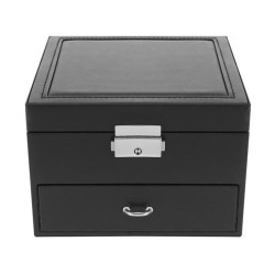 KUFEREK NA BIŻUTERIĘ CZARNY BEAUTYLUSH - ELEGANCKI ORGANIZER