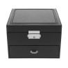 KUFEREK NA BIŻUTERIĘ CZARNY BEAUTYLUSH - ELEGANCKI ORGANIZER