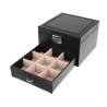 KUFEREK NA BIŻUTERIĘ CZARNY BEAUTYLUSH - ELEGANCKI ORGANIZER
