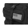 PLECAK MILITARNY XL CZARNY - WYTRZYMAŁY I POJEMNY