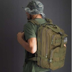 PLECAK MILITARNY XL ZIELONY - IDEALNY NA WYPRAWY