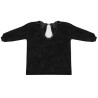 BLUZA XXL KOC CZARNY - CIEPŁY I WYGODNY