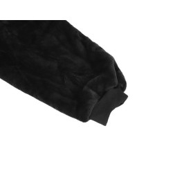 BLUZA XXL KOC CZARNY - CIEPŁY I WYGODNY