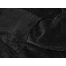 BLUZA XXL KOC CZARNY - CIEPŁY I WYGODNY