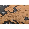 MAPA ŚWIATA ZDRAPKA Z FLAGAMI + AKCESORIA - KOMPLETNY ZESTAW