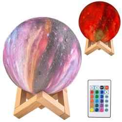LAMPKA NOCNA KSIĘŻYC 15CM...