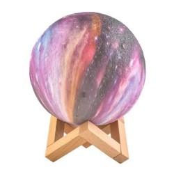 LAMPKA NOCNA KSIĘŻYC 15CM 16 KOLORÓW - MAGIA ŚWIATŁA