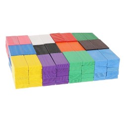 DOMINO DREWNIANE 1080 ELEMENTÓW - KREATYWNA ZABAWA
