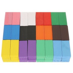 DOMINO DREWNIANE 1080 ELEMENTÓW - KREATYWNA ZABAWA