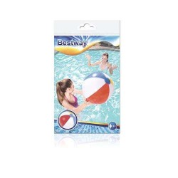 DMUCHANA PIŁKA PLAŻOWA - LEKKA I KOLOROWA