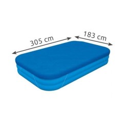 POKRYWA DO BASENU 305X183CM - OCHRONA PRZED BRUDEM