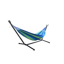 HAMAK OGRODOWY 200X150CM ZE STELAŻEM - KOMPLET DO RELAKSUcm ze stelażem