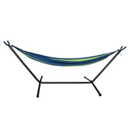 HAMAK OGRODOWY 200X150CM ZE STELAŻEM - KOMPLET DO RELAKSUcm ze stelażem