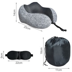 PODUSZKA PODRÓŻNA 3D - KOMFORT W KAŻDEJ PODRÓŻY