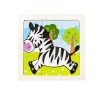 UKŁADANKA DREWNIANA PUZZLE 4SZT. - EDUKACYJNA I KREATYWNA