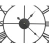 ZEGAR ŚCIENNY RETRO CZARNY - KLASYCZNY DESIGN
