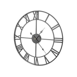 ZEGAR ŚCIENNY RETRO CZARNY - KLASYCZNY DESIGN