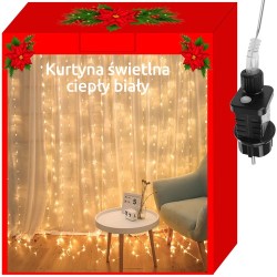 KURTYNA ŚWIETLNA 300LED...