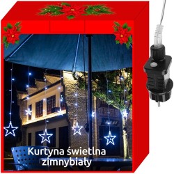 KURTYNA ŚWIETLNA 138LED...