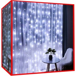 KURTYNA ŚWIETLNA 300LED...