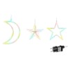 KURTYNA ŚWIETLNA 138LED MULTICOLOR 31V - KOLOROWA DEKORACJA