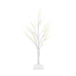 DRZEWKO OZDOBNE BRZOZA 180CM - LAMPKI LED ŚWIĄTECZNE 31V