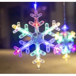 KURTYNA ŚWIETLNA 138LED MULTIKOLOR 31V KŚ11323 - MAGICZNE OŚWIETLENIE