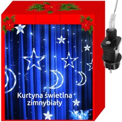 KURTYNA ŚWIETLNA 138LED...