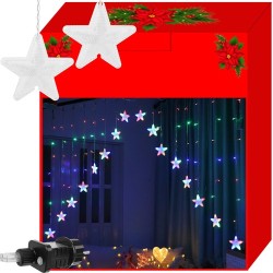 KURTYNA ŚWIETLNA 136LED...